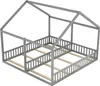 Postel pro děti 2 v 1, rozměry 2 × 90 × 200 cm, dvoulůžko s Náhled obrázku produktu 8