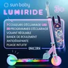 LUMI RIDE Trottinette pour enfants avec roues LED, freins Voir les images du produit 10