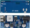 A close-up, top-down view of two electronic circuit boards, likely power converters, against a blue background. Produktbild-Vorschau