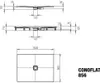 KALDEWEI Duschwanne CONOFLAT Invisible Grip 856-1 150 x 90 Produktbild-Vorschau 6