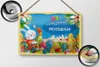 Blechschild Ostern Ostergrüße 18x12cm POTSDAM Geschenk Deko Produktbild-Vorschau 2