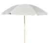 Sonnenschirm Strandschirm Balkonschirm creme 160 cm UV Produktbild-Vorschau 1