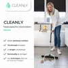 CLEANLY Vloertrekker met Steel Telescopisch 114-142 cm - Productafbeelding-voorbeeld 2