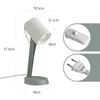 ZMH Tischleuchte Kabels Grün Nachttischlampe 2er Set Produktbild-Vorschau 2