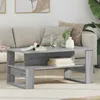 vidaXL Couchtisch Sonoma-Grau 90 x 50 x 40 cm Holzwerkstoff Produktbild-Vorschau 2