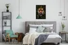 MuchoWow® MuchoWow® Gerahmtes Poster Tiger - Grün - Augen Produktbild-Vorschau 5