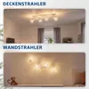 ZMH LED Deckenstrahler 4 Flammig Weiß E14 Metall Produktbild-Vorschau 7