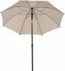 SIENA GARDEN City Mittelstockschirm anthrazit/natur Ø 180cm Produktbild-Vorschau 2
