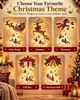 Kerstverlichting voor aan de muur - LED kerstdecoratie met Productafbeelding-voorbeeld 6