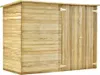 vidaXL Abri de jardin 232 x 110 x 170 cm Bois de pin Voir les images du produit 1
