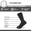 Skechers Unisex Wander/Sportsocken S118220 - Schwarz - Gr. Produktbild-Vorschau 3