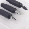 Three calligraphy pen nibs with black grips are arranged diagonally in clear plastic packaging. Produktbild-Vorschau