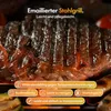 VonHaus Compacte Houtskoolgrill, 2-in-1  BBQ-smoker met Productafbeelding-voorbeeld 6