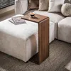 Hoyz Collection – Beistelltisch Maya – Braun – 30 x 40 x 76 Produktbild-Vorschau 1