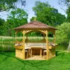 Promex Promadino Pavillon Palma 308x308 Gartenpavillon aus Produktbild-Vorschau 3