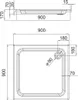 AQUABAD Duschwanne/Duschtasse | Forta Plus mit LeakProtect Produktbild-Vorschau 6