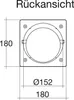 Air-Circle AEROBOY INOX Mauerkasten System Ø 150 aus Produktbild-Vorschau 5