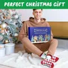 Adventsokken - 12 paar - 24 dagen aftellen - grappige Productafbeelding-voorbeeld 3