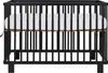 Puck Faltbares Kinderbett Schwarz Matt 60 x 120 cm Produktbild-Vorschau 1