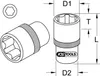 KS TOOLS 1/4" Stecknuss 5 mm  - 911.1405 Produktbild-Vorschau 2