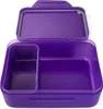 An open purple lunchbox with a divider. Náhľad obrázku produktu