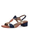 MARCO TOZZI Damen Sandale Textil Sandalette Metallic Produktbild-Vorschau 4