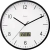Hama Funkwanduhr Lanzarote, m. Thermometer/Hygrometer, Ø Anteprima dell’immagine prodotto 4