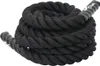 vidaXL Bojové lano čierne 9 m 6,8 kg Polyester Náhľad obrázku produktu 5