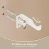 S'AFIELINA Support de radiateur 48 × 88mm Matériel de Voir les images du produit 4
