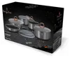 A product box for a cookware set, showing images of the pots and pans. Náhled obrázku produktu