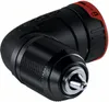 A close-up studio shot of a Bosch angle drill attachment. Voir les images du produit