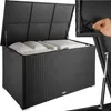tectake® Aluminium Auflagenbox - 145x82,5x79,5cm - Robustes Produktbild-Vorschau 9