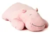 Uni-Toys - Kissen Plüsch-Nilpferd (rosa), ultraweich - 60 Produktbild-Vorschau 2