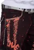 Cipo & Baxx Herren Jeans CD693 Bordeaux W31/L32 Produktbild-Vorschau 6