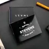 Pánska peňaženka STEVENS z nubukovej kože, hnedá, 12,5x10 Náhľad obrázku produktu 9