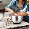 4er Set Küchenschüsseln Salatschüssel Schüssel mit Deckel Produktbild-Vorschau 3