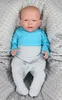 TupTam Jungen Baby Body Langarm Unifarben 5er Pack, Farbe: Produktbild-Vorschau 4