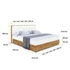 ALTDECOR Boxspringbett LOLLI6 mit H3-Matratze + Topper, Produktbild-Vorschau 6