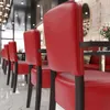 2er-Set LUCA ARM | Bistrostuhl | Rot | Leder | Produktbild-Vorschau 2