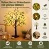 LED Weihnachtsdeko Birkenbaum,Warmweißes Produktbild-Vorschau 2