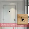 iSecur Aufkleber Toilette WC Klodeckel runter I Ø 9 cm matt Produktbild-Vorschau 5