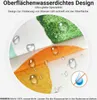 Duschvorhang 200x200cm Bunter Baum Wasserabweisend Produktbild-Vorschau 2