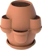 BAMA Kvetináč OASI, 80x80cm Barva: Terracotta Náhľad obrázku produktu 1