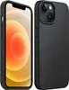Schwarze Hülle für iPhone - handyhülle mit Displayschutz – Produktbild-Vorschau 2