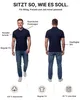 Mivaro Herren Poloshirt 5er Pack - Polo-Kragen mit Produktbild-Vorschau 4
