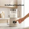Olvy Elektrischer Milchaufschäumer aus Glas 4-in-1, 500 W, Produktbild-Vorschau 9