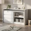 Homlando hoekbureau voor computer, wit, 130 x 120 cm, Productafbeelding-voorbeeld 11