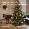 FairyTrees árbol de Navidad Artificial 220cm NORDMANN con Vista previa de la imagen del producto 3