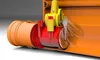 A 3D rendering of a pipe fitting with a valve mechanism, showing its internal components and how it operates. Náhled obrázku produktu