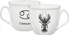 Krebs Sternzeichen Tasse Porzellan weiß 550 ml Produktbild-Vorschau 1